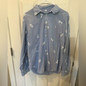 Polo Ralph Lauren Button Down Shirt Size LG.